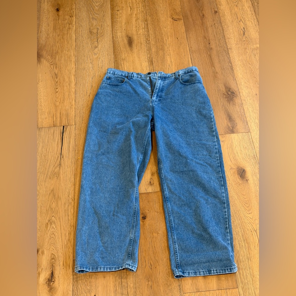 Rhythm. Men's Baggy Blue Denim Jeans